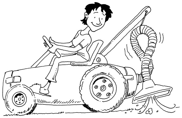 Funny Stuff — Vaccuum Car